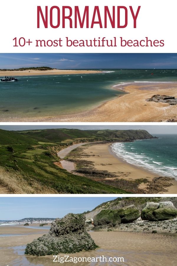 Most beautiful beaches in Normandy Travel Pin2