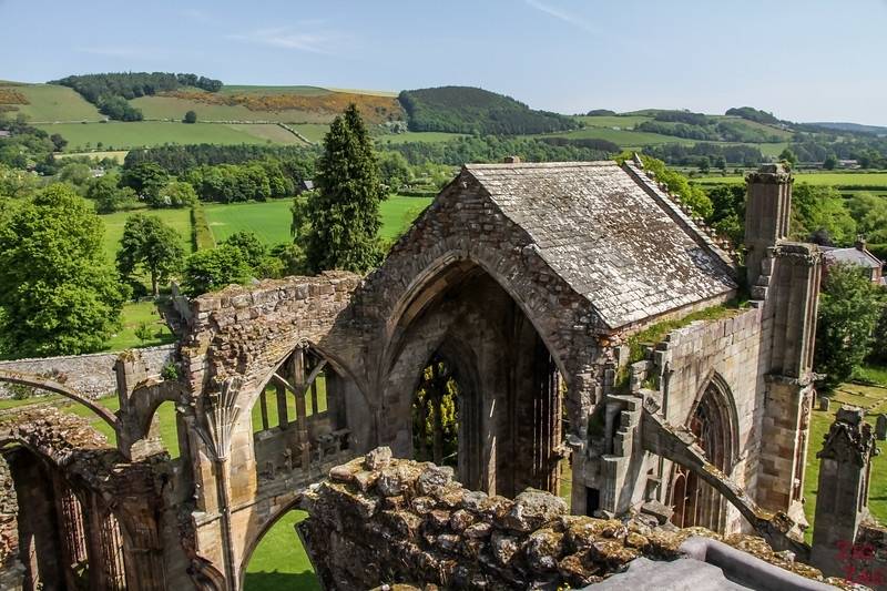 Melrose Abbey Scotland