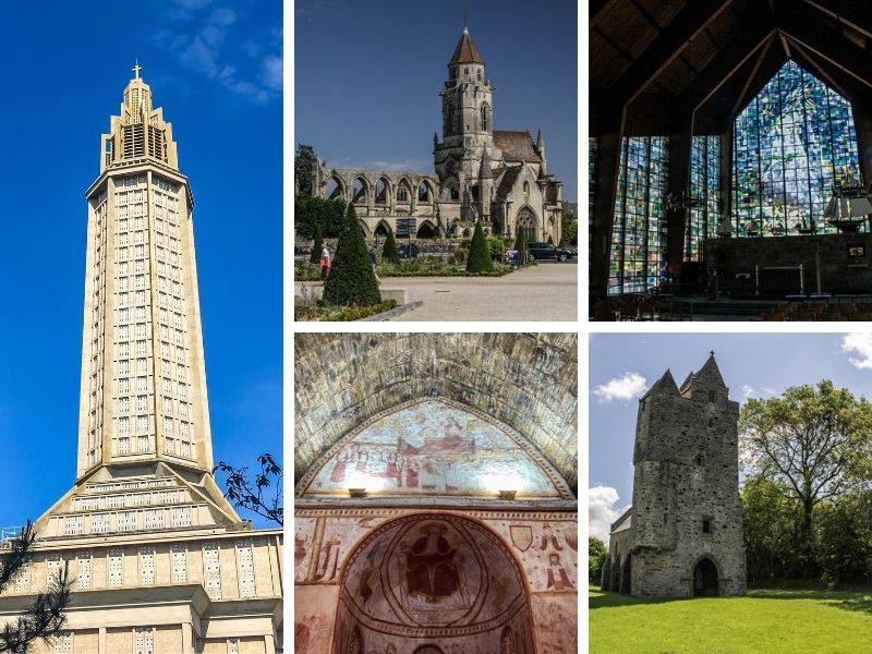 Normandy religious architecture
