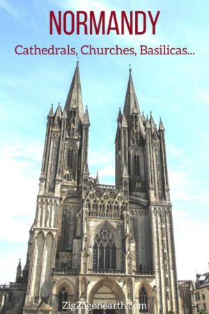 best Church Cathedral Normandy Travel Pin1
