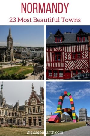 best cities in Normandy Travel Pin2
