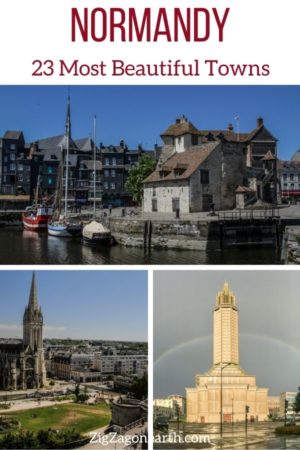 best towns in Normandy Travel Pin3