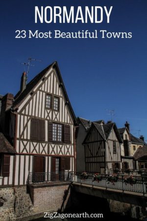 most beautiful towns in Normandy Travel Pin1