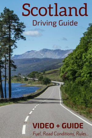 Driving in Scotland rules tips guide