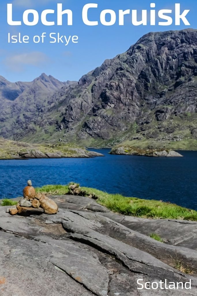 Elgol boat trip Loch Coruisk Isle of Skye Scotland