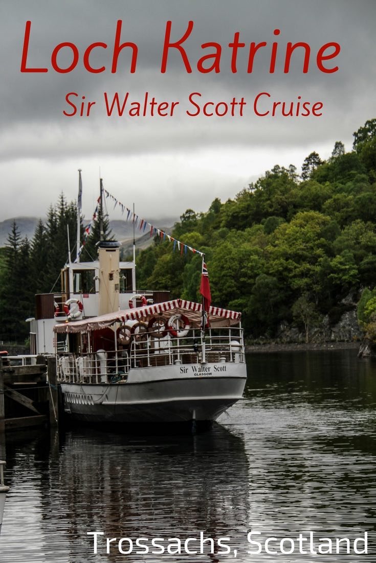 Loch Katrine Cruises - Navio a vapor Sir Walter Scott