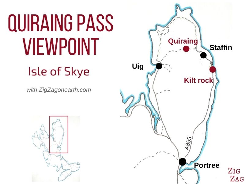 Trotternish Peninsula Map