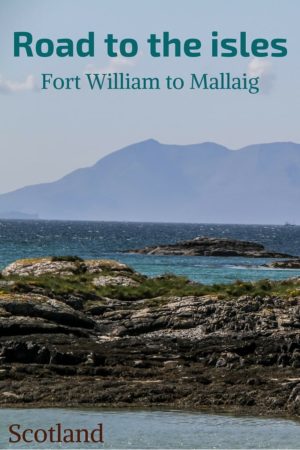 Road to the isles Scotland Fort William To Mallaig drive