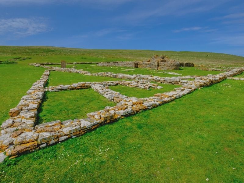 Brough of Birsay ruins