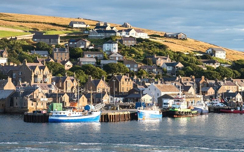 Stromness town Mainland Orkney