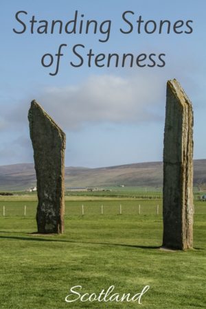 The Standing Stones of Stenness Orkney Scotland