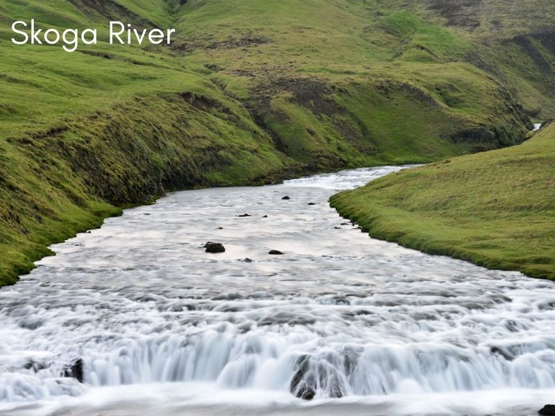Río Skoga en Islandia