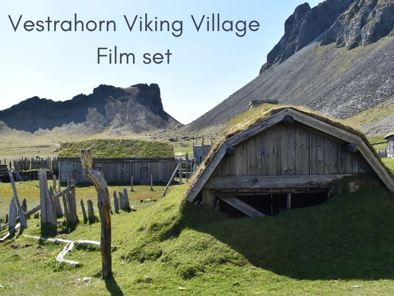 Viking village Film set