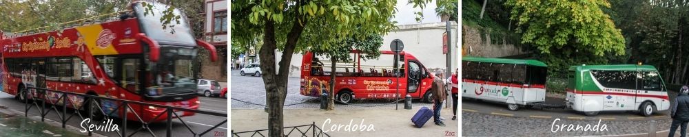 Granada or Sevilla or Cordoba transport