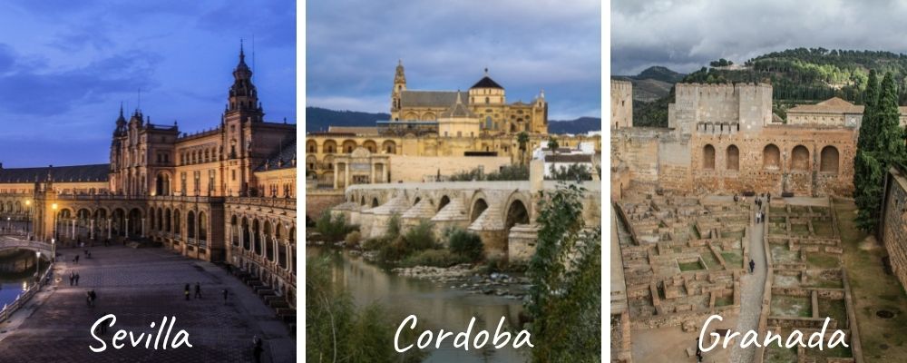 Granada or Sevilla or Cordoba