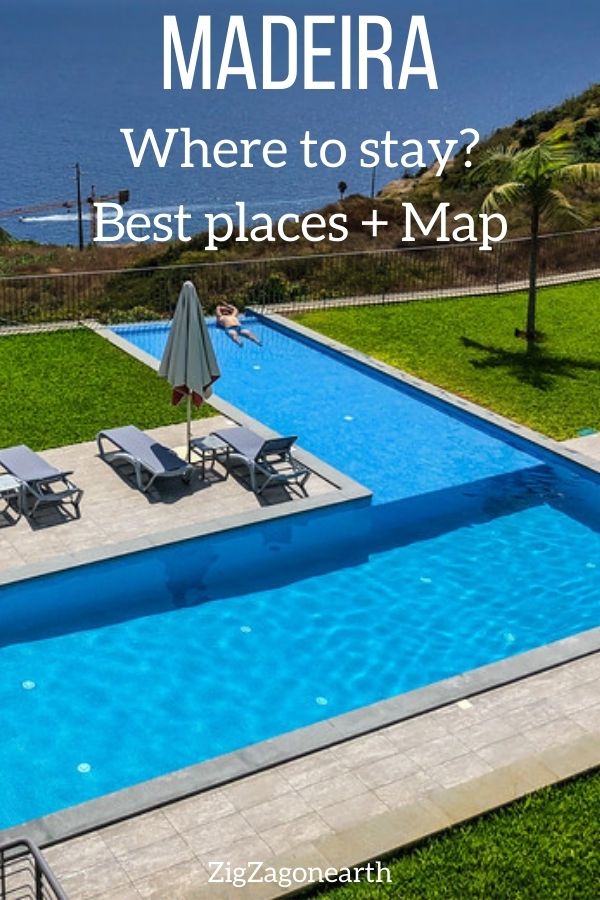 Where to stay in Madeira best area places Pin