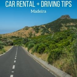 driving in Madeira car rental Tips
