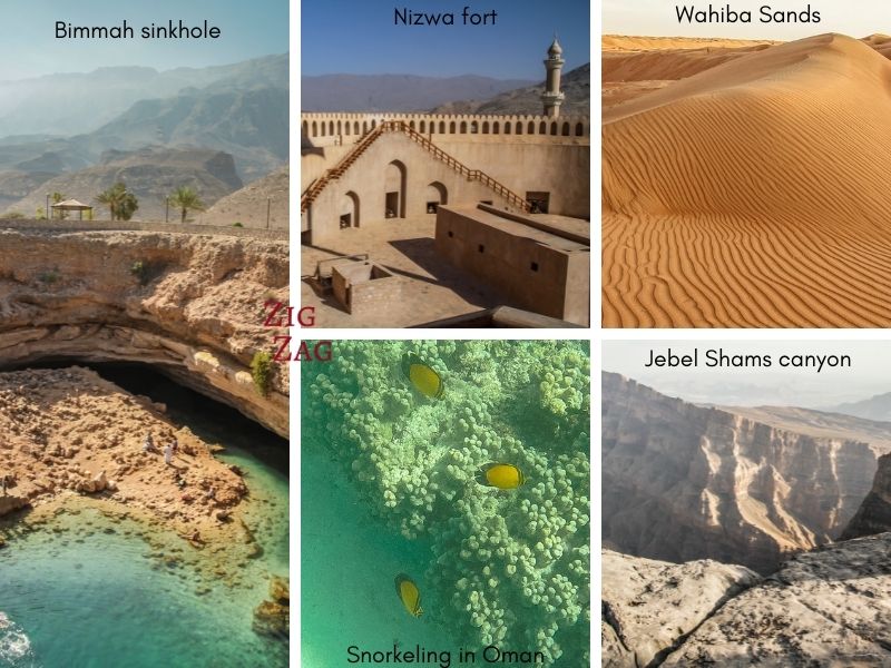 De bedste dagsture i Oman fra Muscat