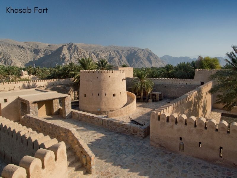 Khasab fort slott