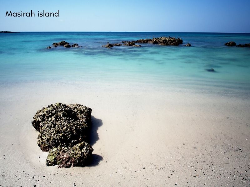 A ilha de Masirah é o melhor sítio para ficar em Omã em termos de praias