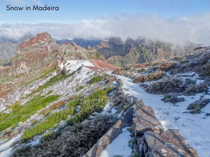 Snow in Madeira