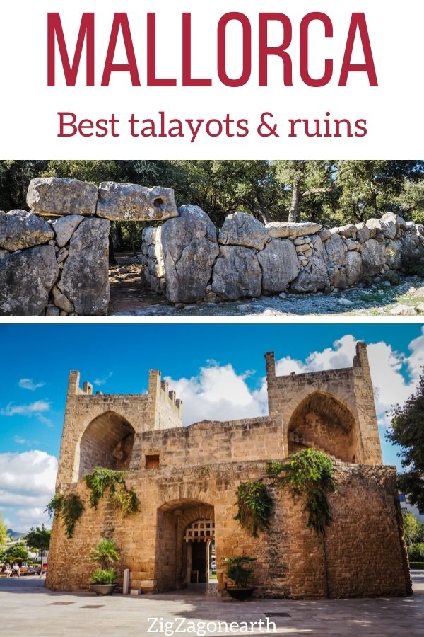 talayots Mallorca ruins archaeological sites Pin