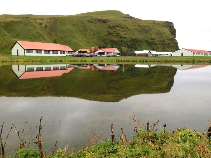 Hotell Katla på sommaren