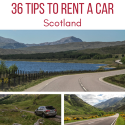 Renting a car Scotland tips