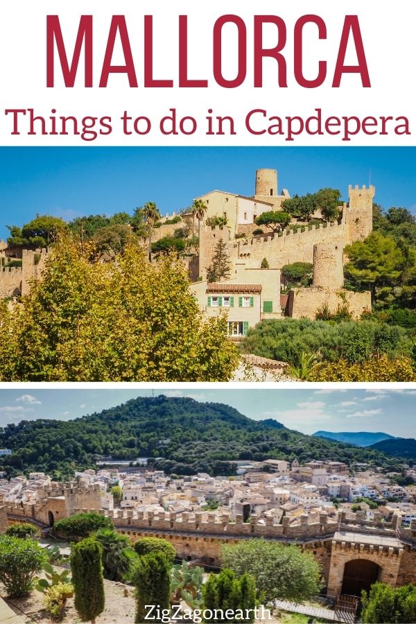 Things to do in Capdepera Mallorca Capdepera Castle Pin
