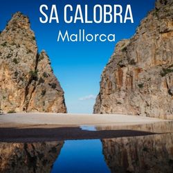 road beach Sa Calobra Mallorca Coll del Reis