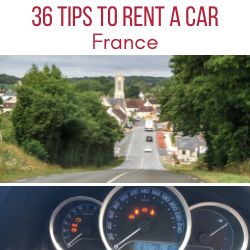 Renting car France tips