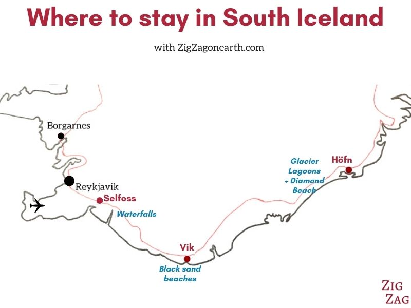 Dónde alojarse en el sur de Islandia