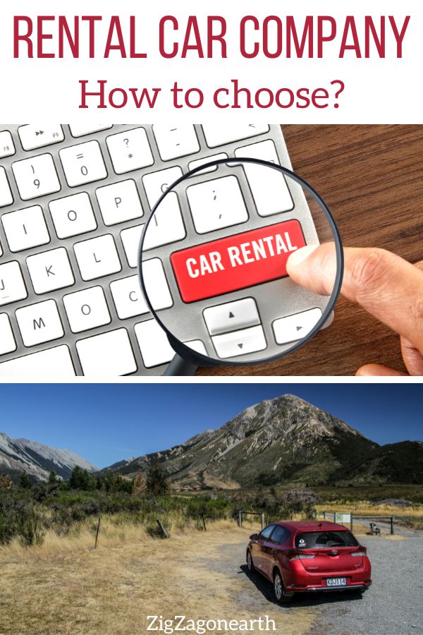 choose Best car rental companies comparison tips Pin