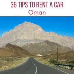 Renting a car Oman tips reviews