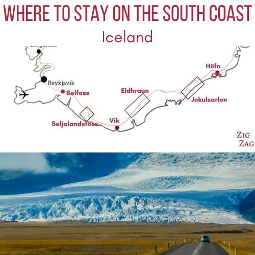 Where to stay South Iceland Coast best hotels towns