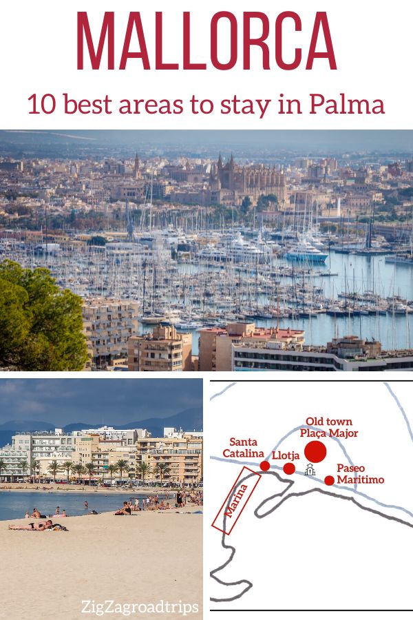 Where to stay in Palma de mallorca best areas hotels
