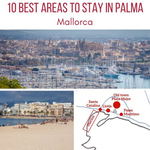 Where to stay in Palma de mallorca best areas hotels