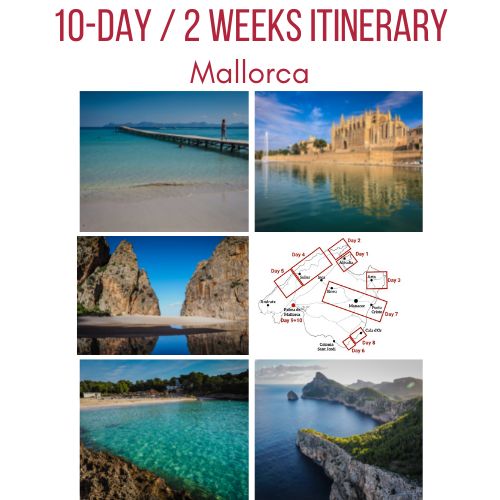 trip 10 days Mallorca 2 weeks itinerary