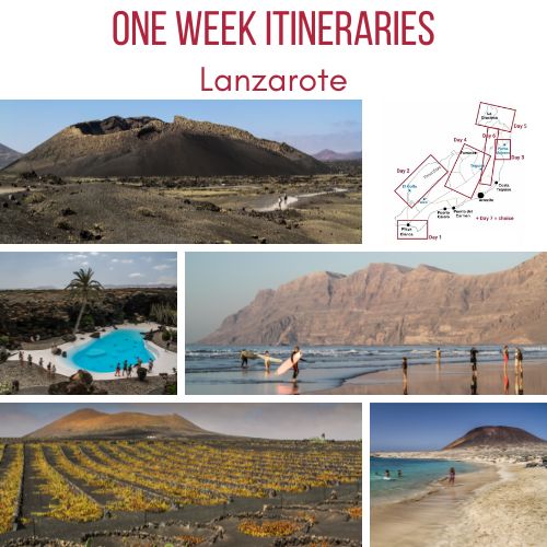 one week lanzarote 7 day itinerary