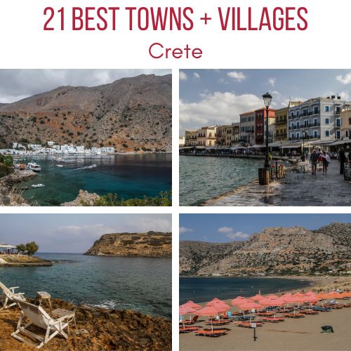 best villages Crete towns list
