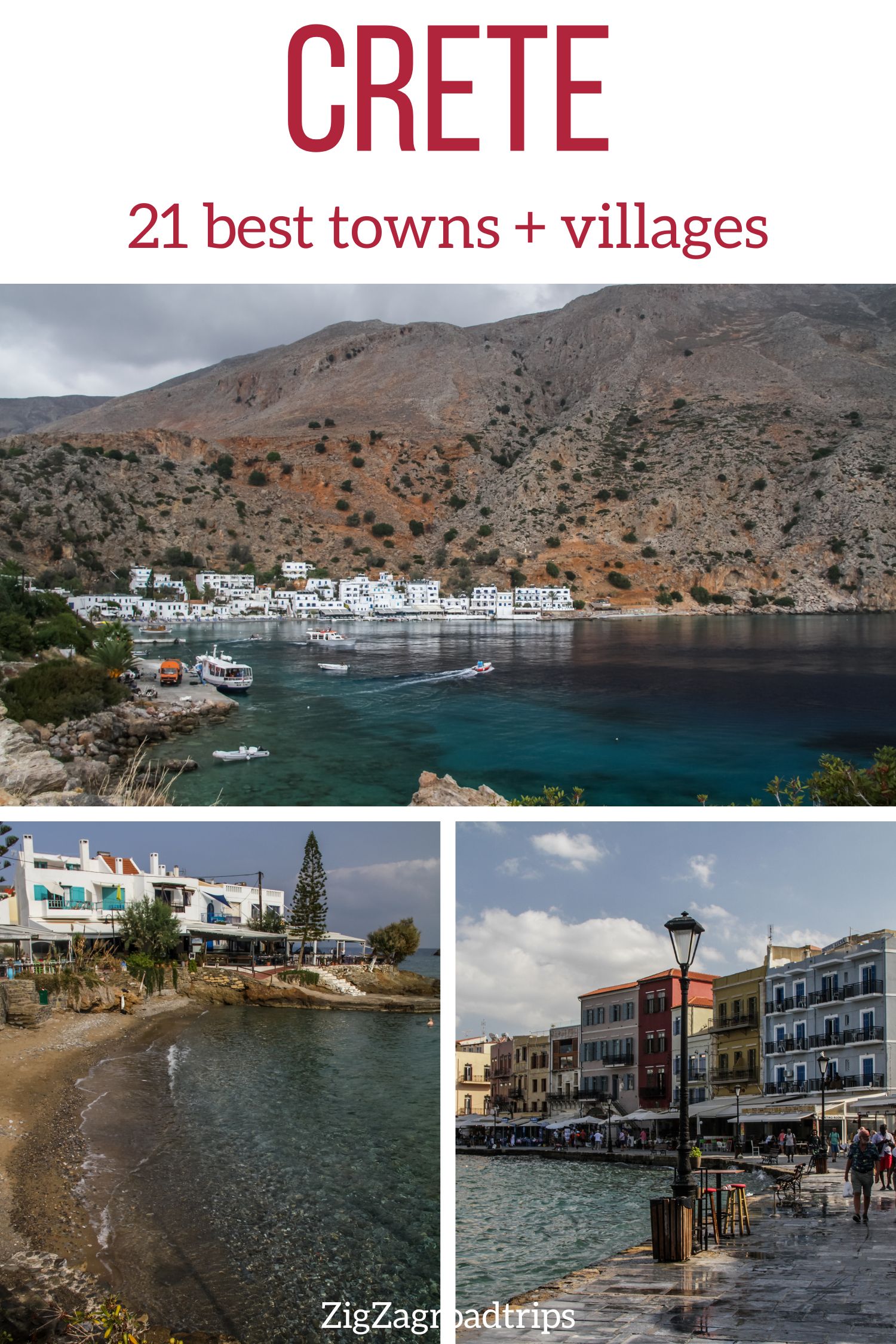 best villages Crete towns list pin2