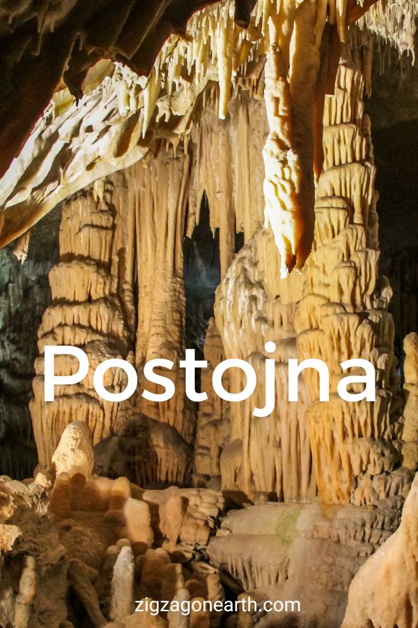 s Postojna-grotterne Slovenien