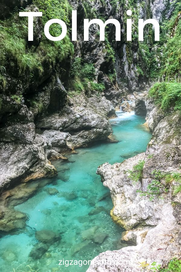 gåtur Tolmin-kløften Slovenien Rejseguide