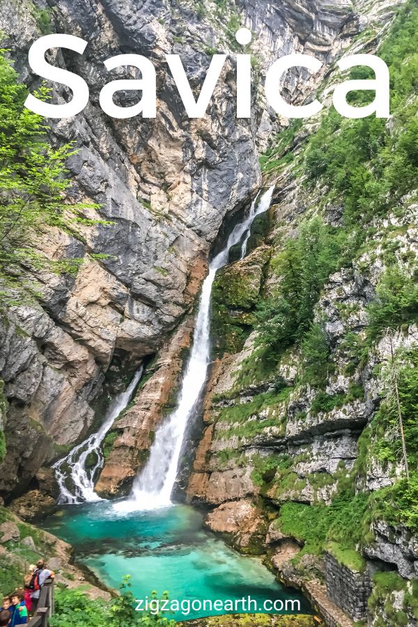 Pin caminhada Slap Savica Cascata Eslovénia