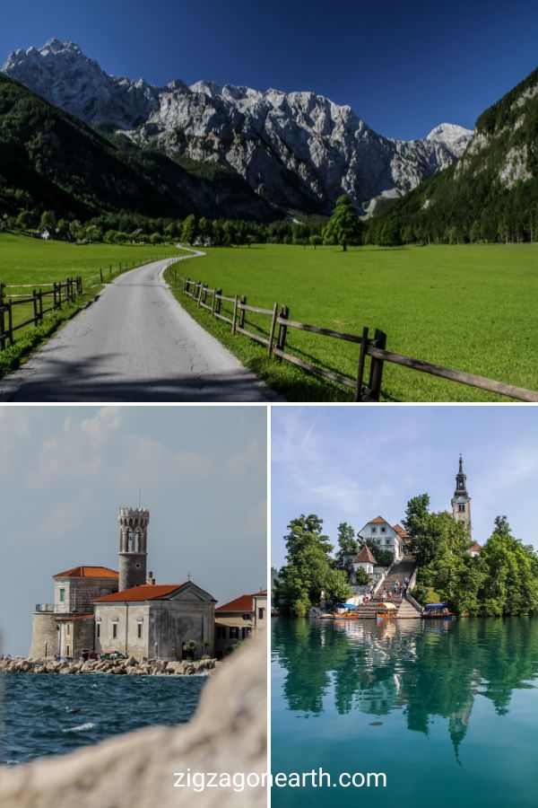 Itinerário de viagem pela Eslovénia