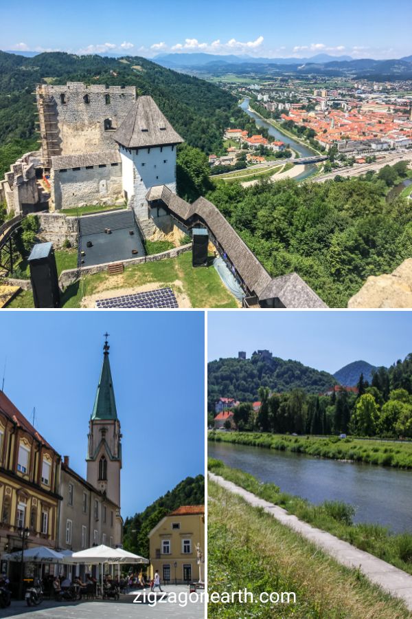 Stad Celje Slott Slovenien s