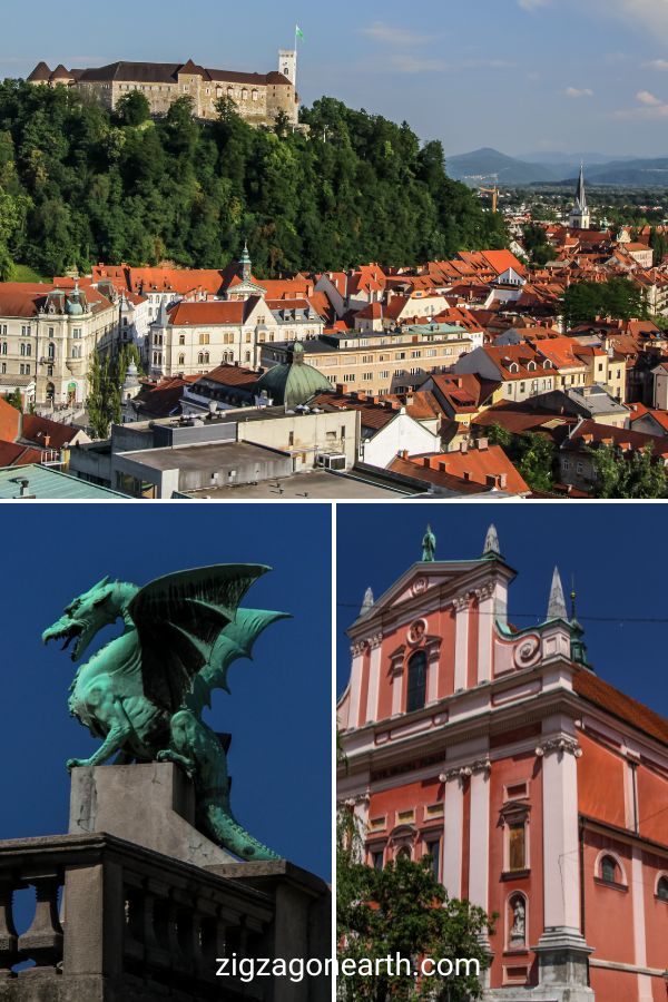 Bästa sevärdheter i Ljubljana Slovenien Reseguide