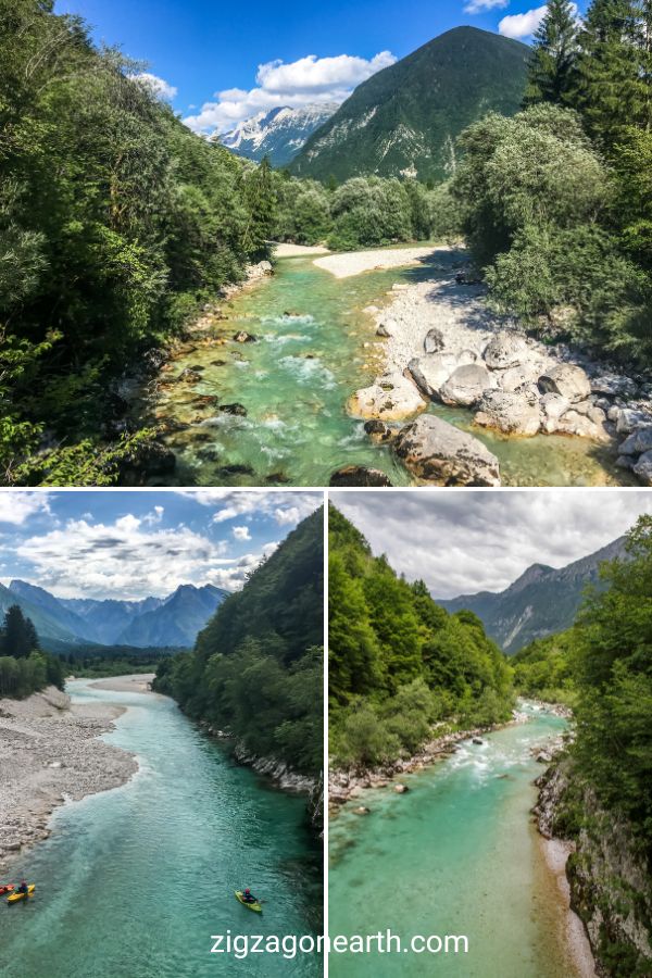 Vale do rio Soca Eslovénia - Guia de viagem do rio Esmeralda Eslovénia