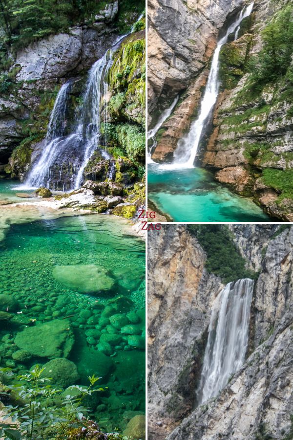 melhores cascatas da Eslovénia