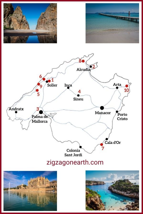 hvilken side af mallorca er bedst Pin